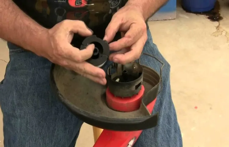 how to change a craftsman weed eater head