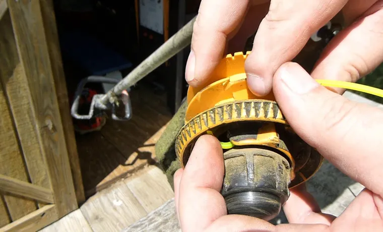 how to disassemble a weed eater gearbox