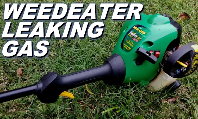 how to drain fuel from weed eater