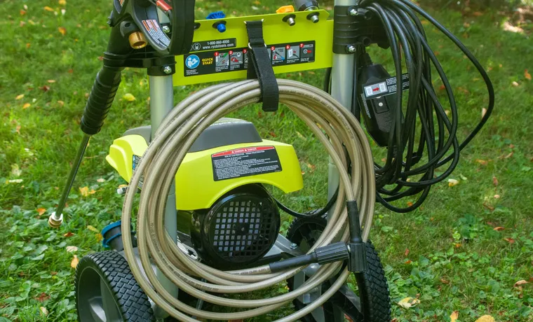 how is pressure washer hose measured