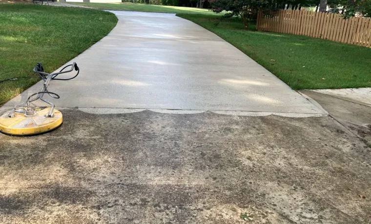 how to clean sidewalks without a pressure washer