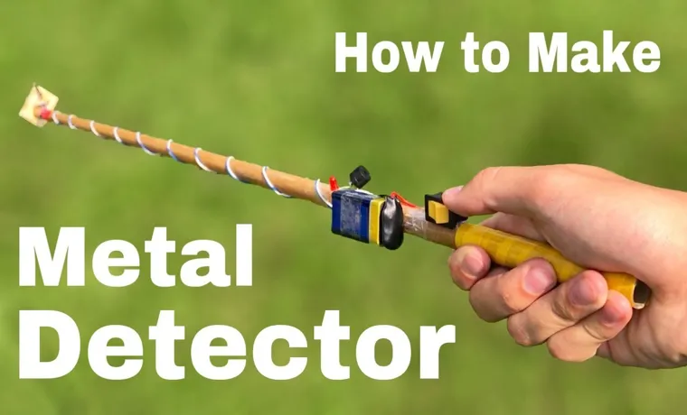 how to make a homemade metal detector easy