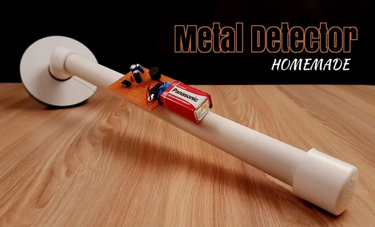 how to make a homemade metal detector easy