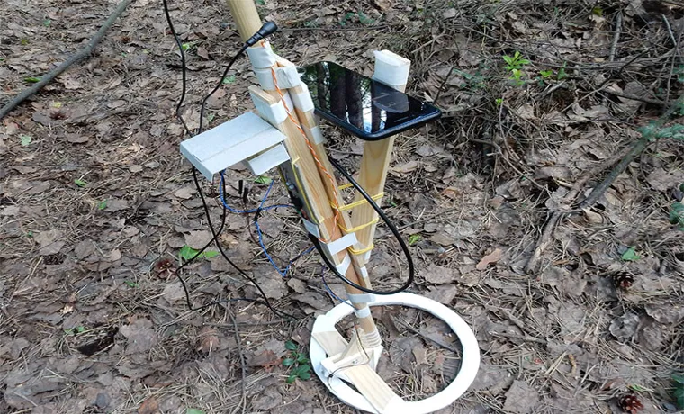 how to make a homemade metal detector without a radio