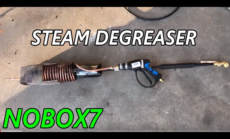 how to turn pressure washer into steam cleaner