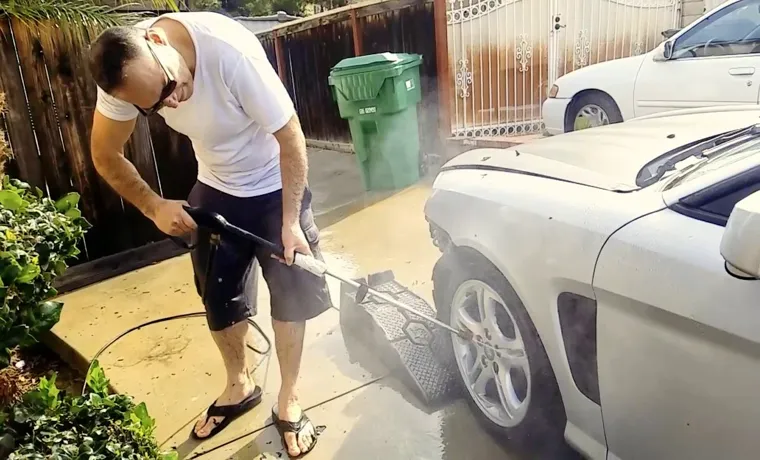 how to use a pressure washer youtube